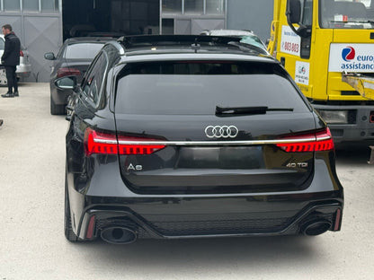 💎PARAURTI ADATTO PER AUDI A6 C8 AVANT 2018+ LOOK RS6 💎