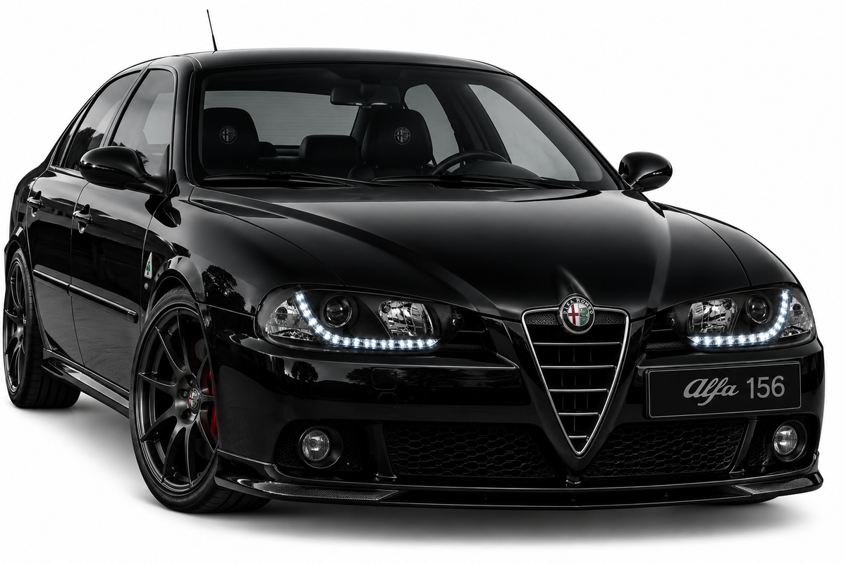 ART.5471 FARI ANTERIORI ALFA ROMEO 156 97-03 NERO