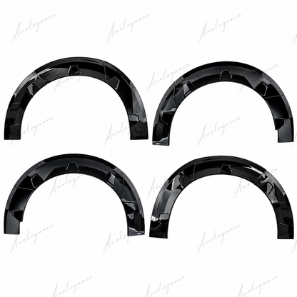 🔥ART.9723 SET PARAFANGHI NERO LUCIDO ABS PER FORD TOURNEO TRANSIT CUSTOM 2023🔥