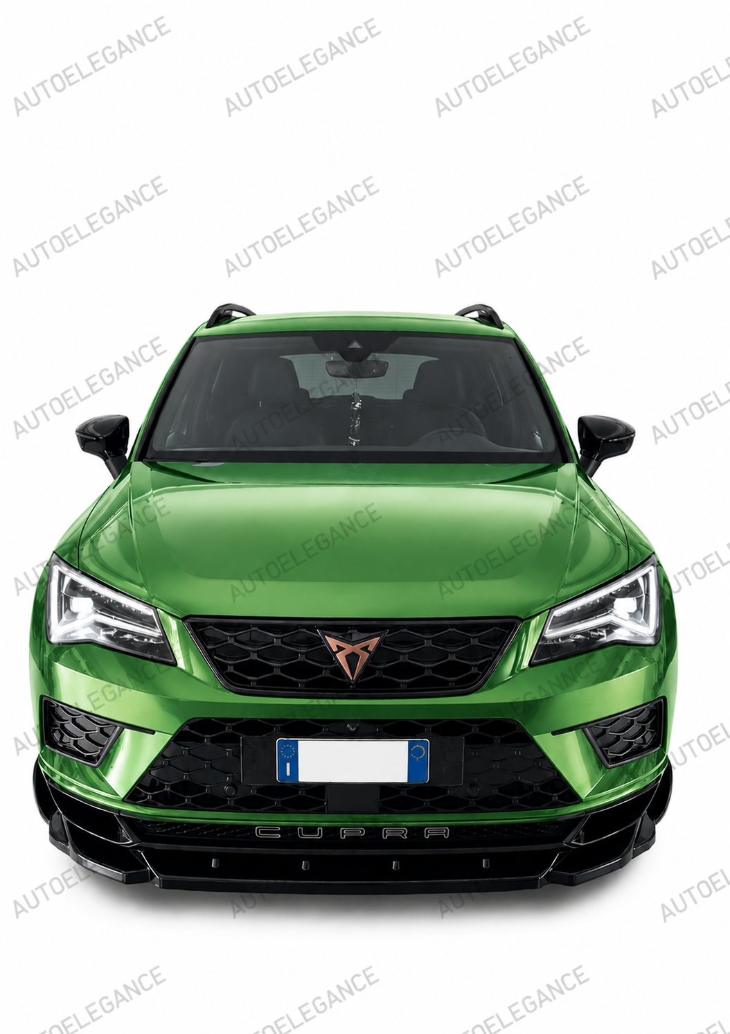 🔥1341 Gloss Black Front Splitter suitable for CUPRA Ateca 2018+🔥 