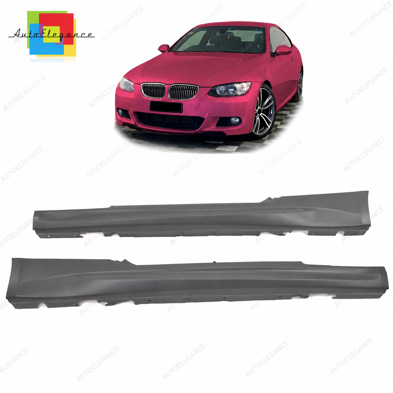 👉Set di minigonne laterali adatto per BMW Serie 3 E92 E93 2006-2013👈