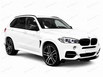 🔥ART.9975 SPLITTER ANTERIORE PER BMW X5 F15 NERO LUCIDO M SPORT 13-18🔥