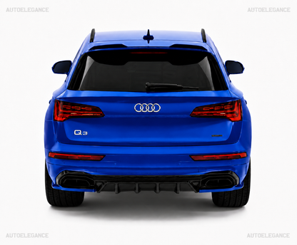 ART.2344 DIFFUSORE AUDI SQ5 Q5 S-LINE SUV SPORTBACK MK2 FACELIFT 2020-2024