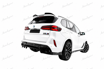 🔥ART.9778 SPLITTER POSTERIORE CON BARRE VERTICALI) BMW X5 M F95/ F95 FACELIFT🔥