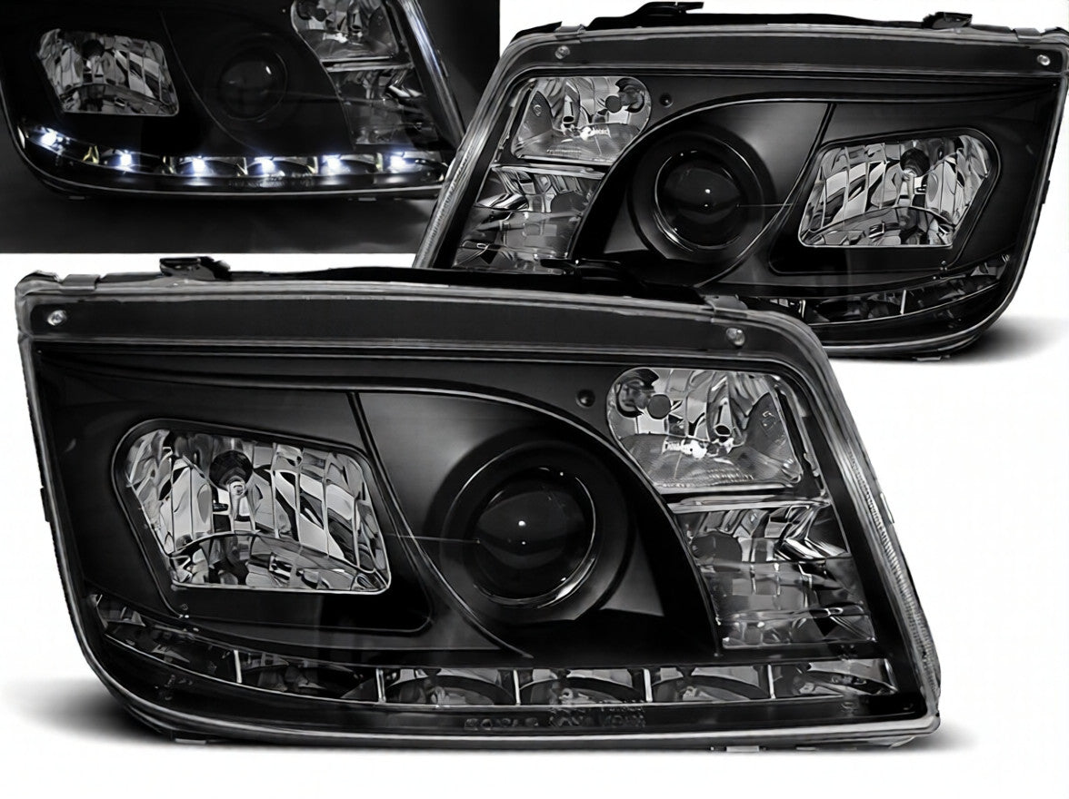 💫ART.6518 LPVWA2 FARI DAYLIGHT NERI per VW BORA 1998-2005💫