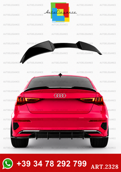 2328⭐Spoiler posteriore adatto per Audi A3/A3 S-Line/S3/RS3 8Y Sedan 20–24⭐