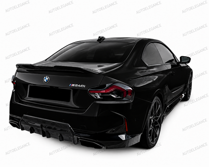 💫ART.10063 HECKDIFFUSOR IN SCHWARZ HOCHGLANZ FÜR BMW 2ER G42💫