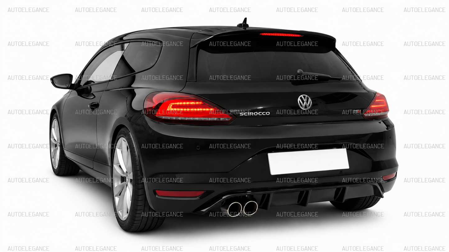 🔥 0615 DIFFUSORE POSTERIORE LOOK R-LINE / R PER VW SCIROCCO III 🔥