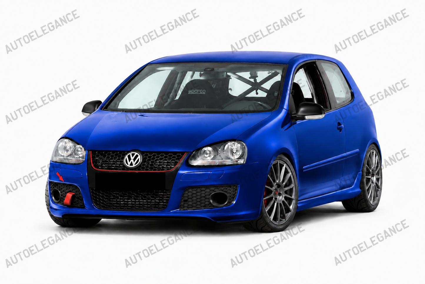 💫ART.10224 BODYKIT (PARAURTI + MINIGONNE) PER VW GOLF 5 LOOK GTI💫
