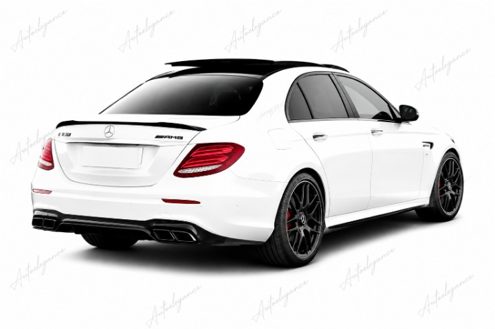 🔥ART.9912 SPOILER IN STILE AMG W213 PER MERCEDES E E63S NERO LUCIDO 16-20🔥