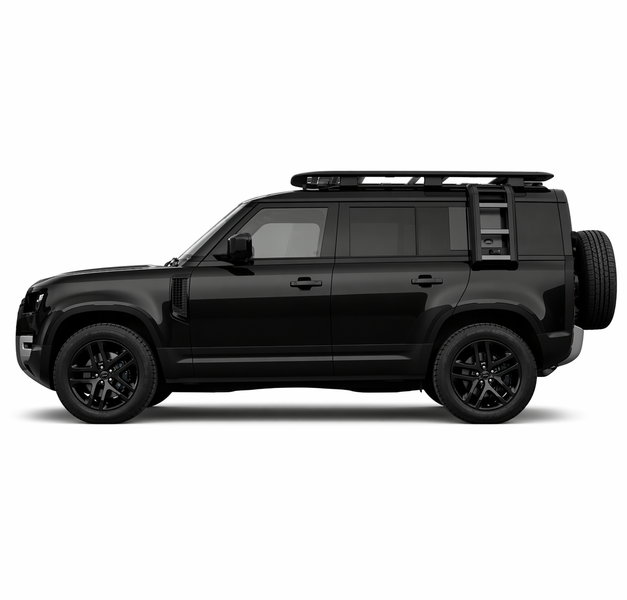 🔥COPRI PINZE FRENO IN ALLUMINIO NERO PER LAND ROVER DEFENDER 2020-2025🔥