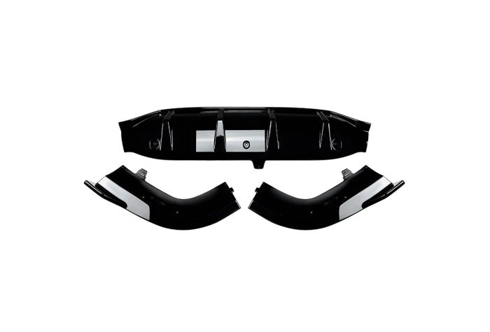 Diffuser suitable for Mercedes GLC X254 C254 with AMG equipment