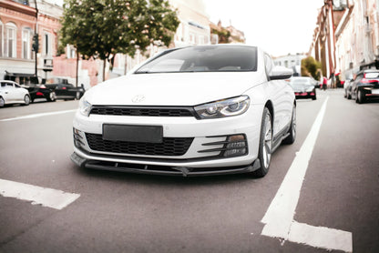 FRONT SPLITTER SUITABLE FOR V.2 VOLKSWAGEN SCIROCCO MK3 FACELIFT 