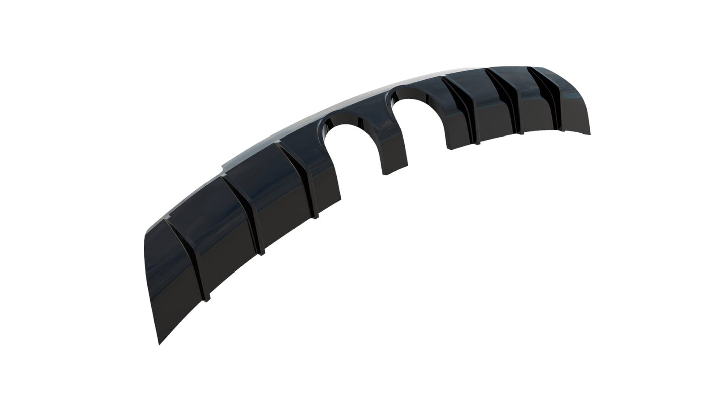 REAR DIFFUSER V.3 SUITABLE FOR VOLKSWAGEN SCIROCCO R MK3 