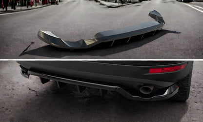 SPLITTER POSTERIORE CENTRALE (CON BARRE VERTICALI) VOLKSWAGEN TOUAREG MK2