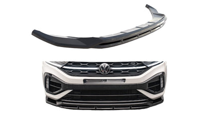 FRONT SPLITTER V.1 VOLKSWAGEN T-ROC R / R-LINE MK1 FACELIFT 