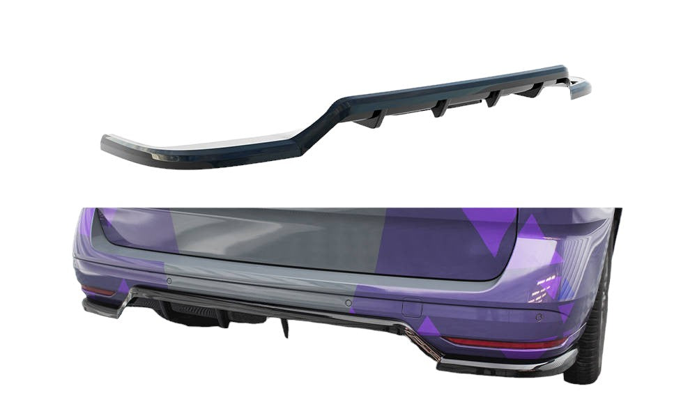 REAR CENTRAL SPLITTER (WITH VERTICAL BARS) VOLKSWAGEN MULTIVAN T7 