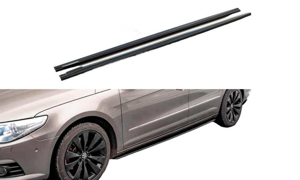 MINIGONNE LATERALI V.2 ADATTE PER VOLKSWAGEN PASSAT CC