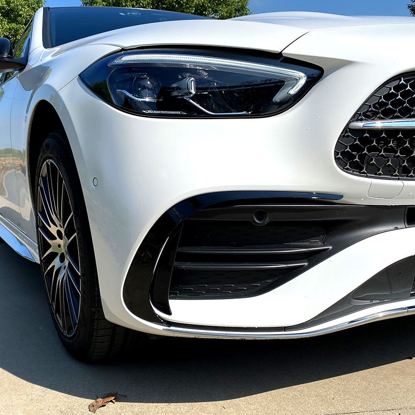 6349⭐SPOILER AERODINAMICO ANTERIORE ADATTO PER MERCEDES W206 S206 C AMG LINE⭐