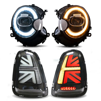 LED Headlights &amp; Taillights for BMW Mini Cooper (Hatchback) 2007-2013 R56 R57 R58 R59 