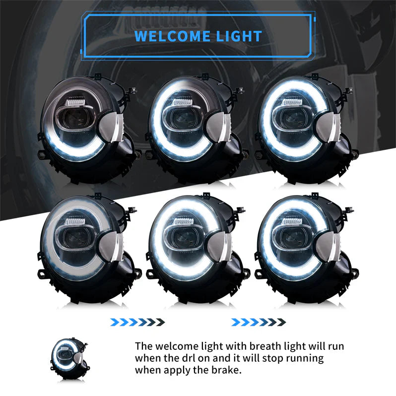 LED Headlights &amp; Taillights for BMW Mini Cooper (Hatchback) 2007-2013 R56 R57 R58 R59 