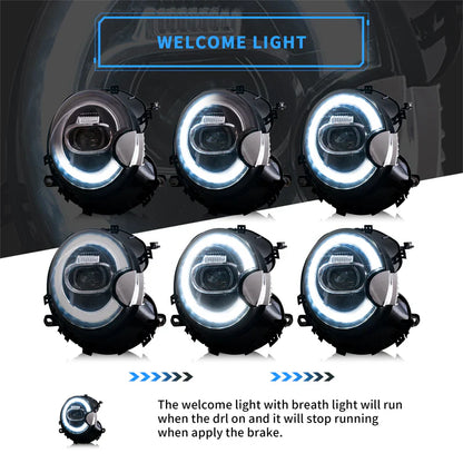 LED Headlights &amp; Taillights for BMW Mini Cooper (Hatchback) 2007-2013 R56 R57 R58 R59 