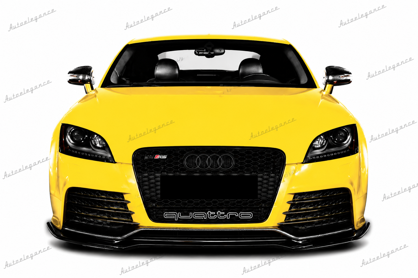 🔥ART.0931 GRIGLIA PER AUDI TT 8J 2006-2014 LOOK RSTT QUATTRO NERO LUCIDO🔥