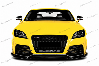 🔥ART.0931 GRIGLIA PER AUDI TT 8J 2006-2014 LOOK RSTT QUATTRO NERO LUCIDO🔥