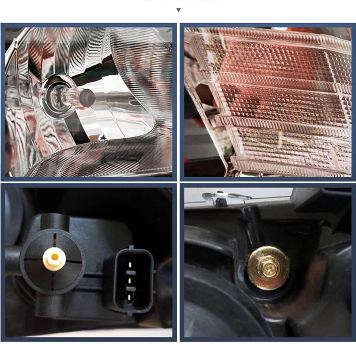 Fari LED sequenziali per Toyota Camry 2010-2011 ABS, PMMA, VETRO Materiale YAA-K