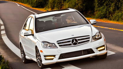 😎KIT LED MERCEDES CLASSE C W204 ANABBAGLIANTI ABBAGLIANTI CANBUS BIANCO😎