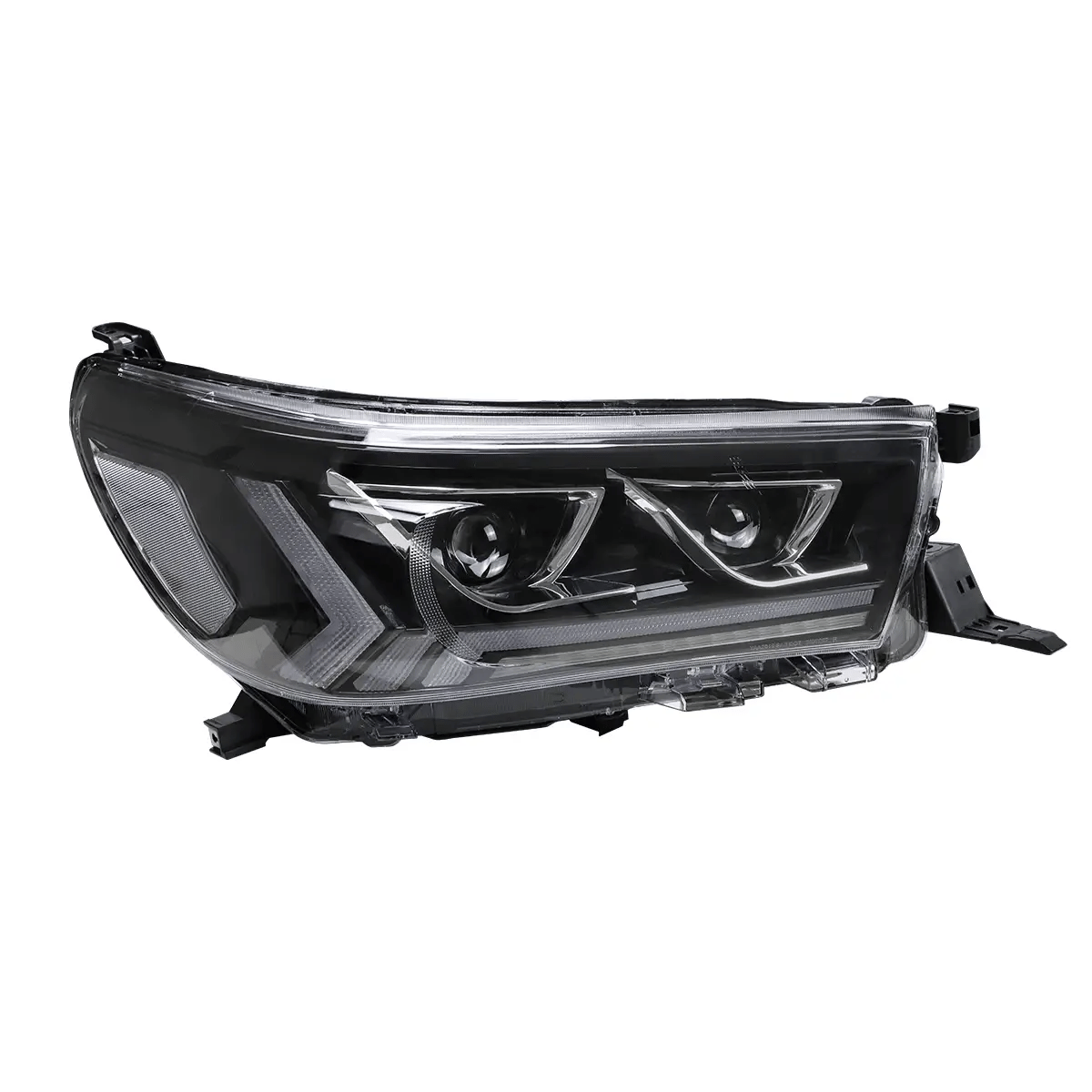 Fari a LED per Toyota Hilux Vigo Revo 2015-2019 con illuminazione di cortesia dinamica