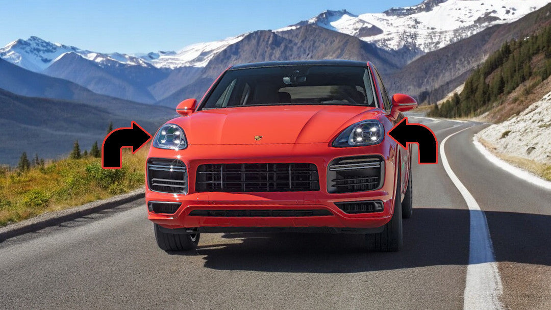 🔥Set di fari  ADATTO PER Porsche Cayenne 11-14 21 MATRIX-OPTIK🔥