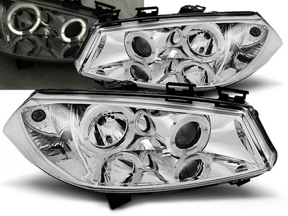 FARI CROMATI ADATTI PER RENAULT MEGANE II 11.02-12.05
