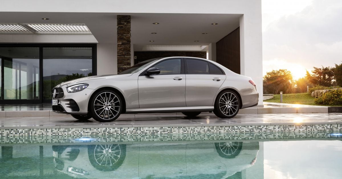 ART.5409 PARAURTI  ANTERIORI MERCEDES CLASSE E  W213 20-23 CHROME