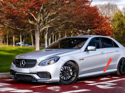 💯Minigonne Gonne Laterali per Mercedes Classe E W212 S212 09-16 Facelift E63 💯
