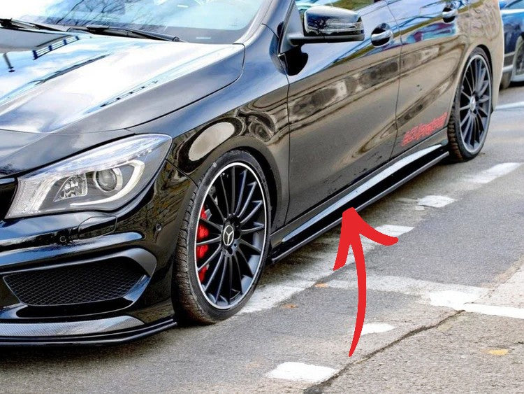 🔥Sideskirt diffusers compatible with Mercedes CLA W117 & A class W176🔥