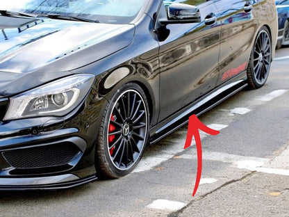 🔥Sideskirt diffusers compatible with Mercedes CLA W117 & A class W176🔥