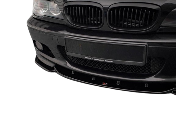 💕ART.3439 Splitter BMW 3 Series E46 / 2001 - 2006 NERO  LUCIDO💕
