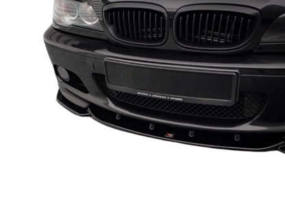 💕ART.3439 Splitter BMW 3 Series E46 / 2001 - 2006 NERO  LUCIDO💕