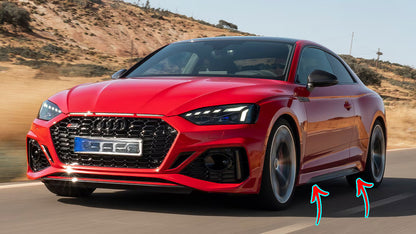 🔥Minigonne laterali adatte per Audi A5 F5 Sportback Facelift 20-Up RacingLook🔥