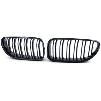 Griglia del radiatore sportiva a doppia barra  adatta per BMW Serie 6 F06 F12 F13