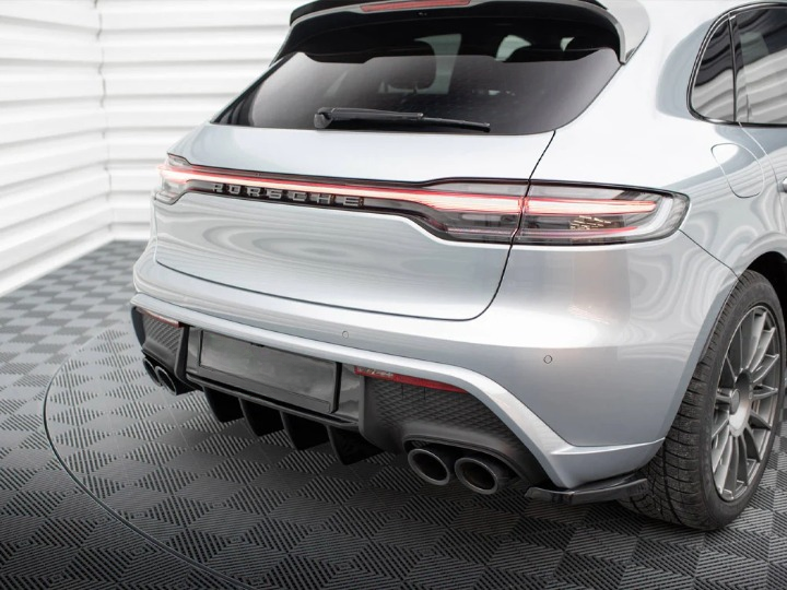 💫ART.8079 Diffusore stile Maxton per Porsche Macan GTS / T MK1 Facelift 21-25 💫