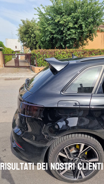 🔥SPOILER SUITABLE FOR AUDI A3 8V 2012-2020 SPORTBACK SPORTY LOOK GLOSSY BLACK🔥 