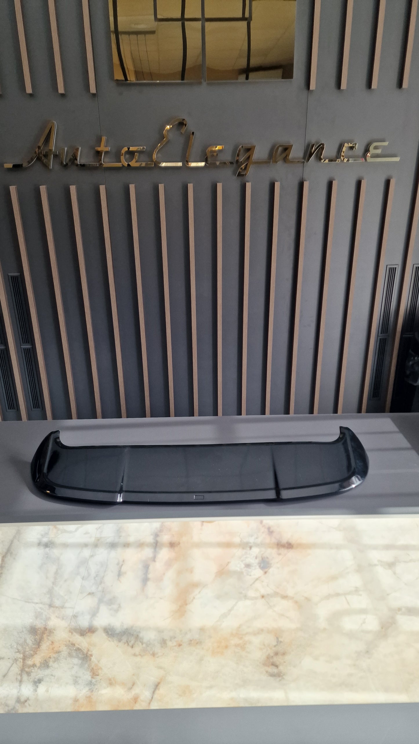 RS3 REAR ROOF SPOILER AUDI A3 8V SPORTBACK 2012-2018 GLOSSY BLACK 