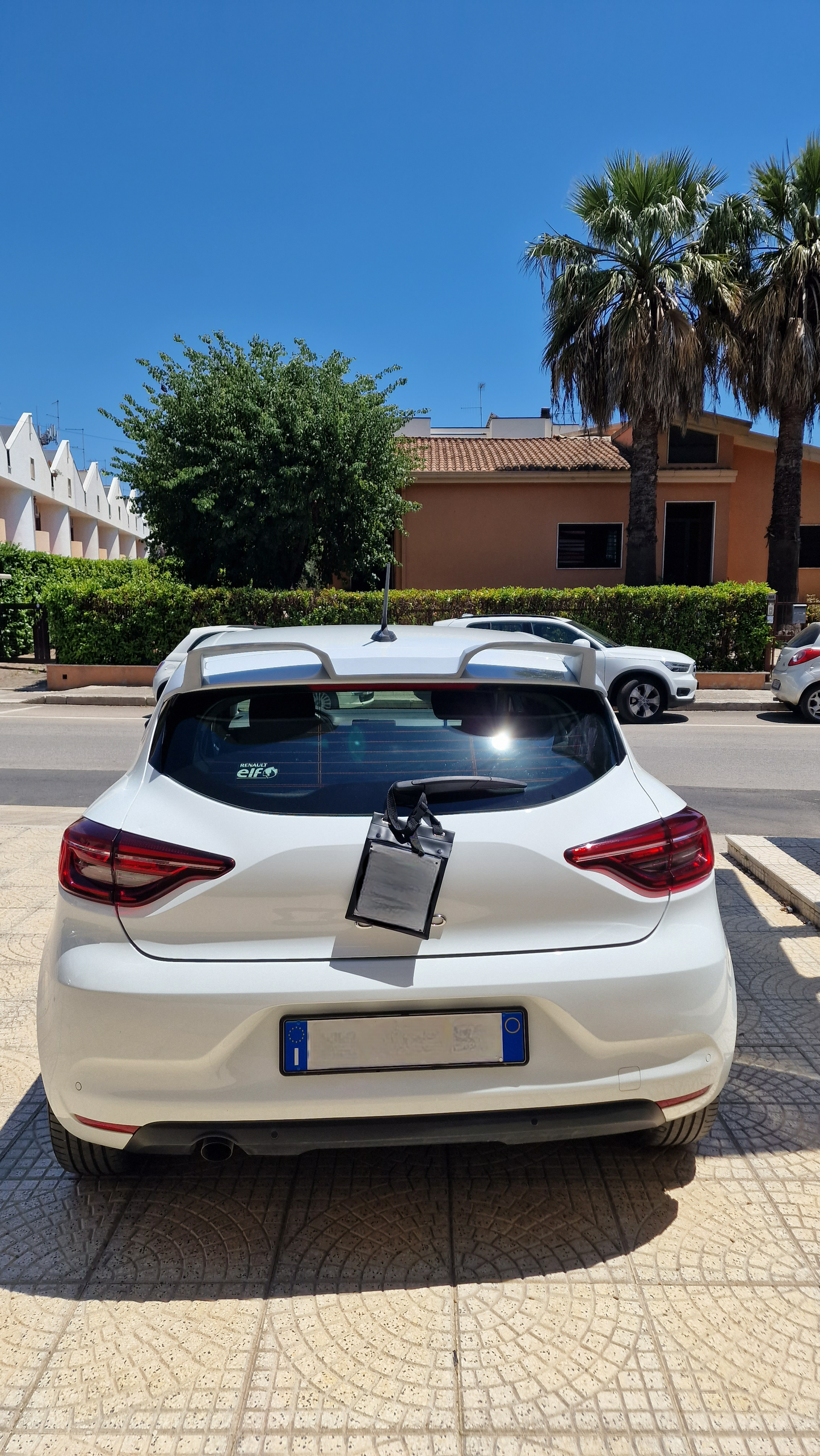 SPOILER SUITABLE FOR RENAULT CLIO 5 V 2019+ RAW CUP
