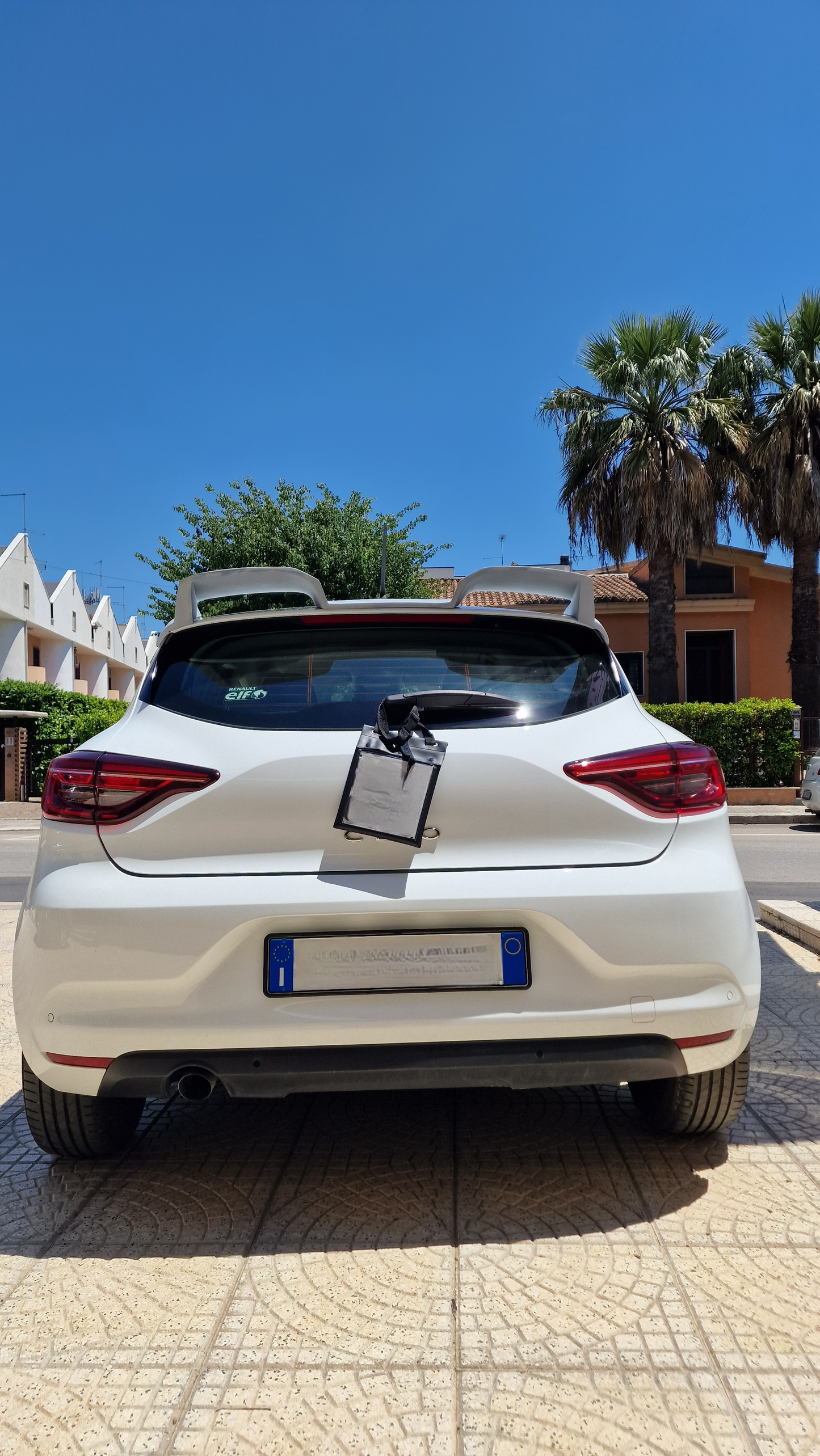 SPOILER SUITABLE FOR RENAULT CLIO 5 V 2019+ RAW CUP