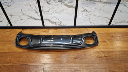 DIFFUSORE ADATTO PER AUDI A4 B8 2012-2015 SLINE LOOK RS4 GREZZO