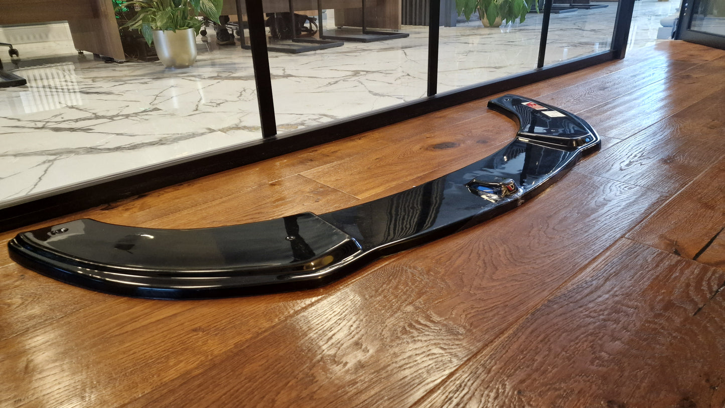 SPLITTER SUITABLE FOR ALFA ROMEO MITO 2008 - 2015 GLOSSY BLACK