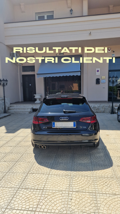 🔥SPOILER SUITABLE FOR AUDI A3 8V 2012-2020 SPORTBACK SPORTY LOOK GLOSSY BLACK🔥 