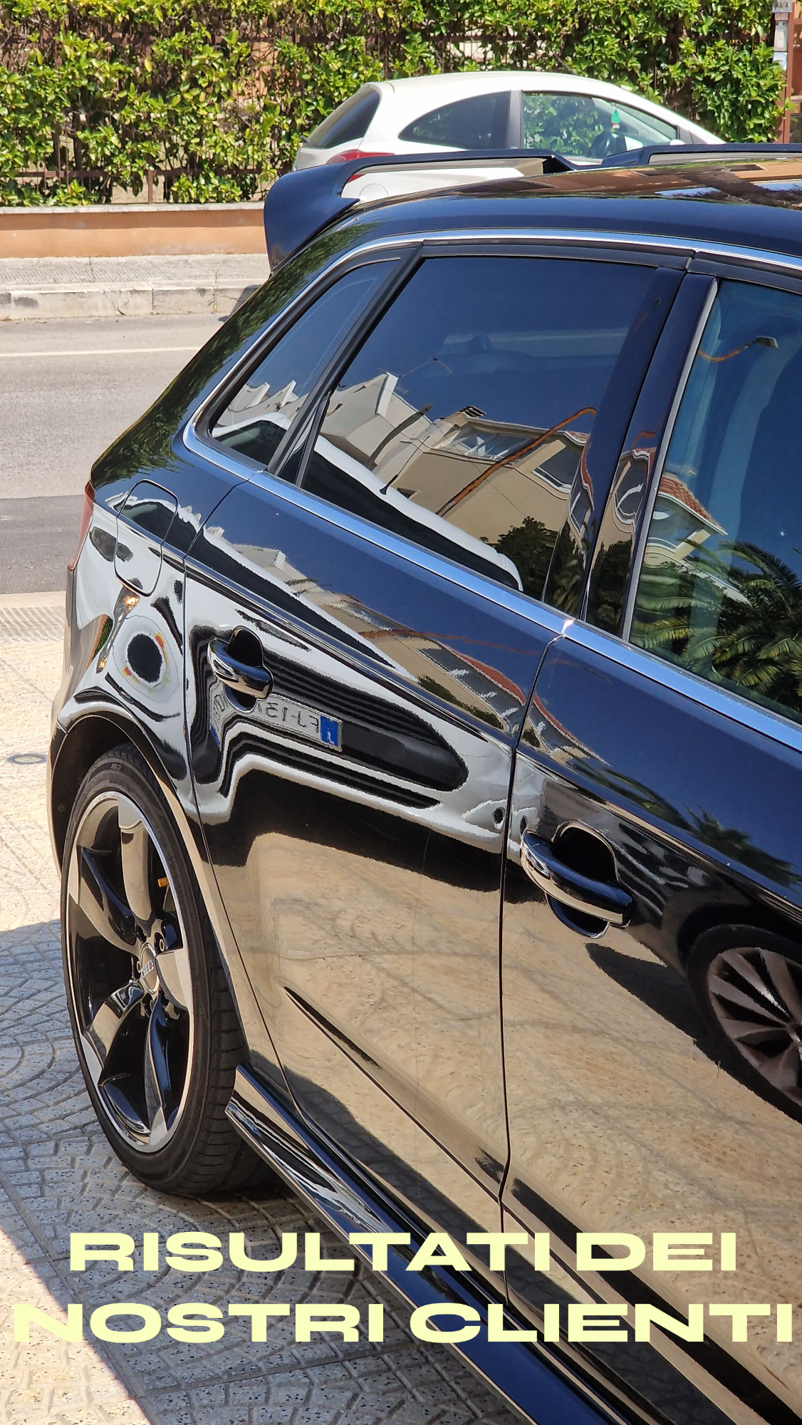 🔥SPOILER SUITABLE FOR AUDI A3 8V 2012-2020 SPORTBACK SPORTY LOOK GLOSSY BLACK🔥 